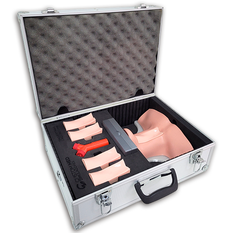 Simulador Treinamento de Cricotireoidostomia